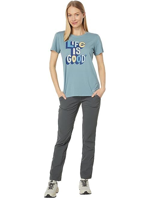 Life is Good Freestyle Short Sleeve Crusher-Lite Tee