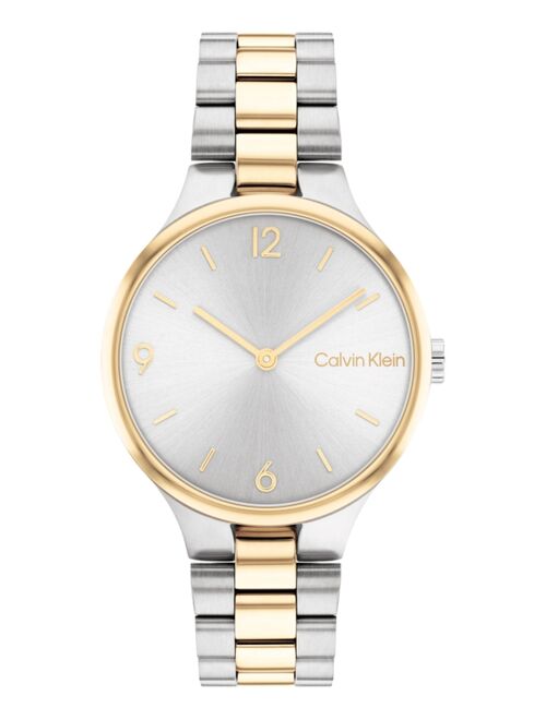 Calvin Klein Two-Tone Stainless Steel Bracelet Watch 32mm