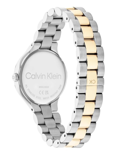 Calvin Klein Two-Tone Stainless Steel Bracelet Watch 32mm