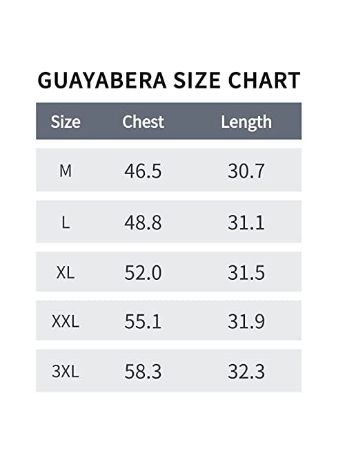 Beotyshow Cuban Guayabera Shirts for Men Mexican Style Short/Long Sleeve Linen Beach Button Down Shirts for Men