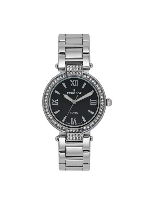 Peugeot Women's Crystal Bezel Dress Watch