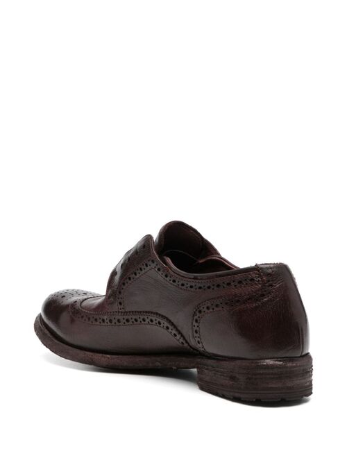 Officine Creative Lexikon 150 perforated leather oxfords