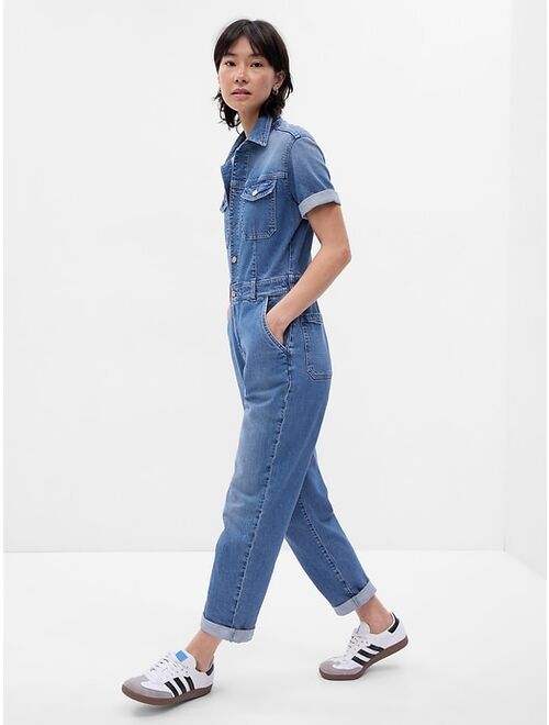 Gap Denim Jumpsuit with Washwell