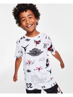 Jordan Big Boys Logo Madness Short Sleeve T-shirt