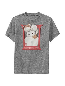 Big Hero 6 Series Supportive Type Boys Short Sleeve Tee Shirt