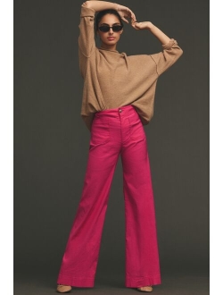 The Colette Full-Length Wide-Leg Pants by Maeve