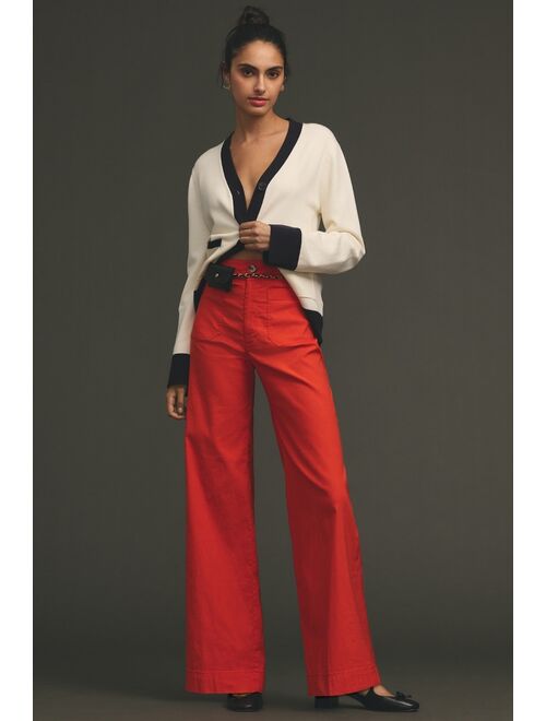 The Colette Full-Length Wide-Leg Pants by Maeve