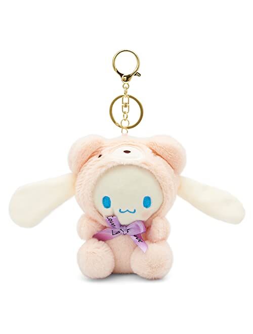 Sicpfuj Cute Plush Keychain for Women Girls, 5" Lovely Keychain Decorative Accessories, Purse Bag Backpack Charm