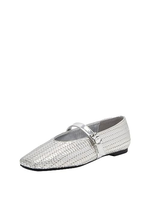 Katy Perry Women's The Evie Mary Jane Woven Flats