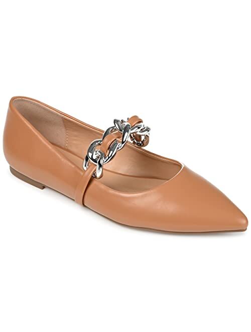 Journee Collection Women's Metinaa Chain Flat