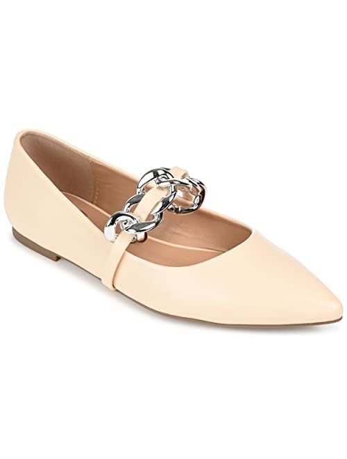 Journee Collection Women's Metinaa Chain Flat