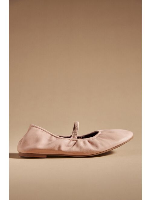 Reformation Buffy Ruched Ballet Flats