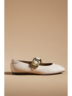 Buckle Mary Jane Flats