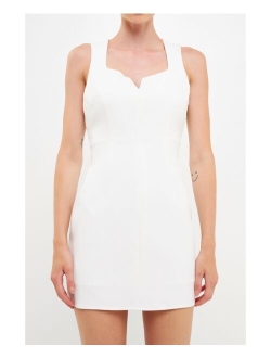 Women's Structured Mini Dress