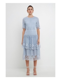 Women's All Over Lace Dress