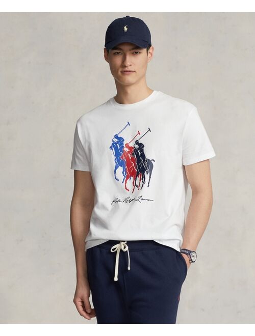 POLO RALPH LAUREN Men's Classic-Fit Big Pony Jersey T-Shirt