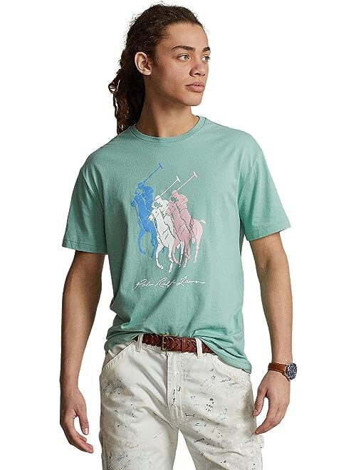 POLO RALPH LAUREN Men's Classic-Fit Big Pony Jersey T-Shirt