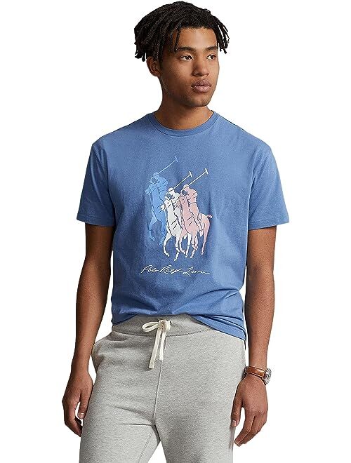 POLO RALPH LAUREN Men's Classic-Fit Big Pony Jersey T-Shirt