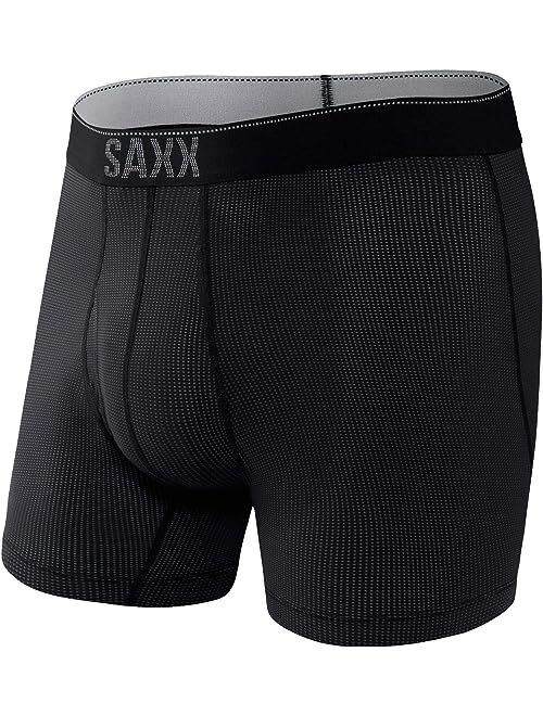 SAXX UNDERWEAR Quest Quick Dry Mesh Boxer Brief Fly