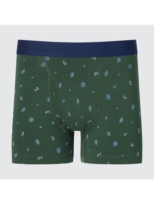 UNIQLO Cotton Printed Boxer Briefs