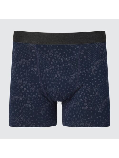 Uniqlo Cotton Printed Boxer Briefs