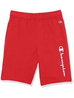 Boys Shorts, Athletic Shorts for Boys, Lightweight Shorts for Kids, French Terry, 8"