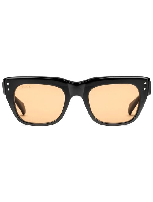 Gucci Eyewear square-frame tinted sunglasses