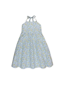 Girls' Bow Shoulder Swing Dress, Toddler