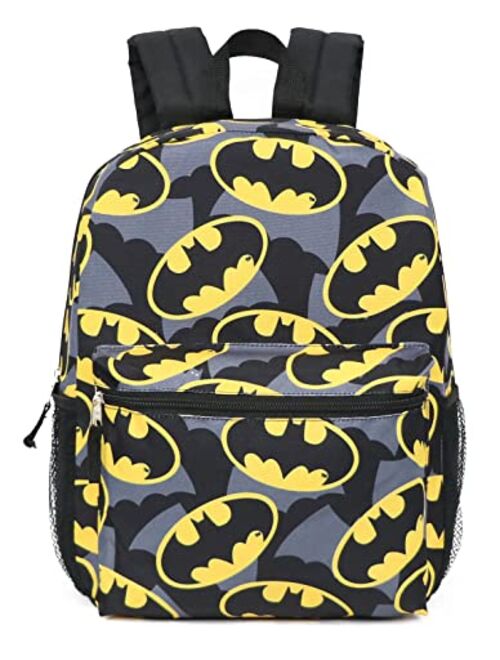 DC Comics Batman All Over Print Logo Full Size 16" Backpack