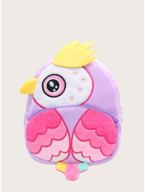 Shein Girls Cartoon Owl Design Novelty Bag