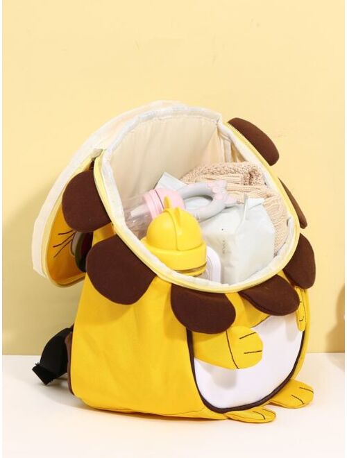 Shein Cute Cartoon Lion Designed Children Backpack