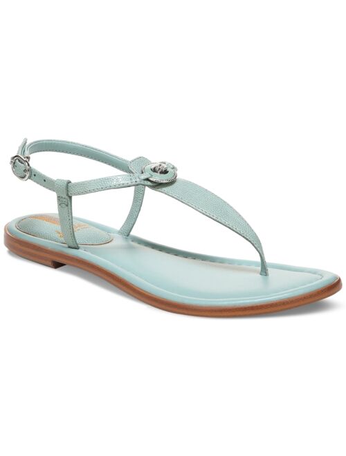 SAM EDELMAN Gigi Signet T-Strap Flat Sandals