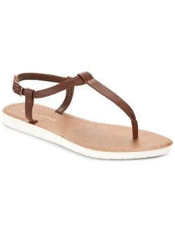 Kristi T-Strap Flat Sandals, Created for Macy's