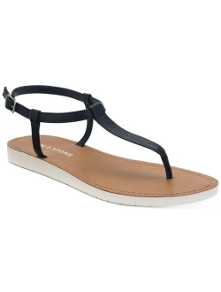 Kristi T-Strap Flat Sandals, Created for Macy's