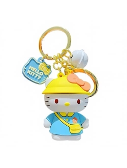 Zmioviq Cute Keychain for Women and Girls, Kawaii Cat Keychain Bag Accessories Charms, Lovers Best Friend Gift