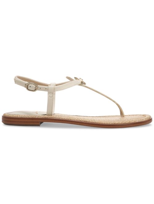 SAM EDELMAN Women's Gigi Retro T-Strap Flat Sandals