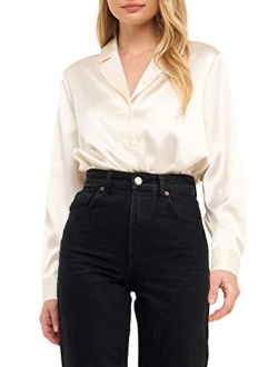 Women's Classic Satin Over Shirt