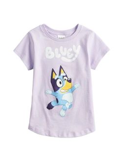 licensed character Girls 4-6x Bluey Graphic Tee