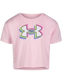 Kids Gradient Knockout Logo Tee (Little Kids)