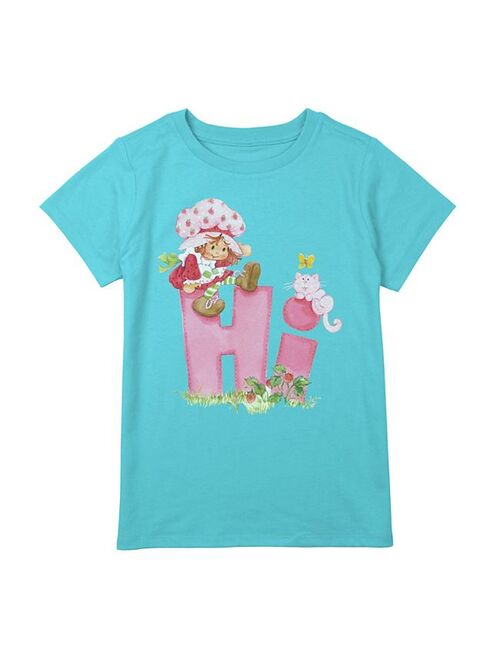 licensed character Girls 8-20 Strawberry Shortcake Hi Graphic Tee