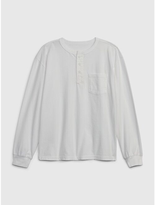 Gap Kids Henley Pocket T-Shirt