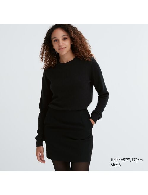 UNIQLO Cashmere Crew Neck Long-Sleeve Sweater