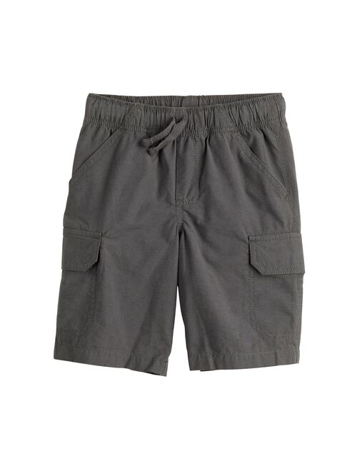 Boys 4-12 Jumping Beans Flat Front Poplin Cargo Shorts