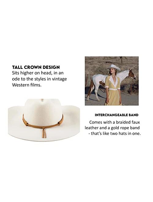 Lack of Color Women's The Ridge Western Cattlemans Hat