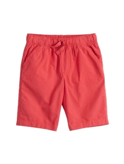 Boys 4-12 Jumping Beans Flat Front Poplin Shorts