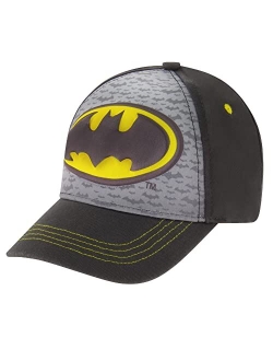 Comics Baseball Cap, Batman Adjustable Toddler 2-4 Or Boy Hats for Kids Ages 4-7