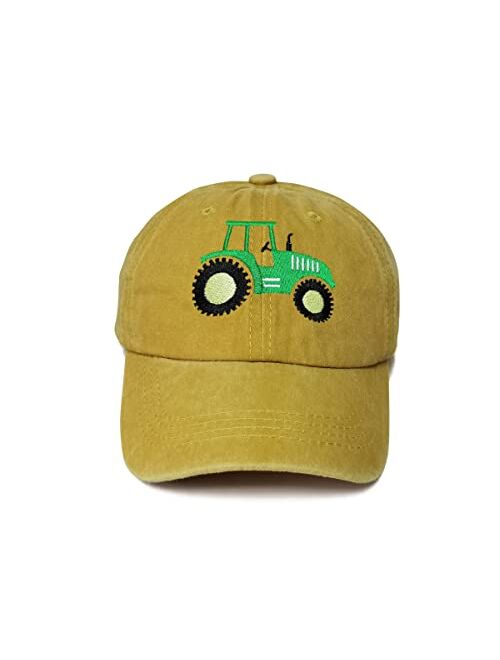 Hepandy Embroidered Baseball Caps for Boys Girls