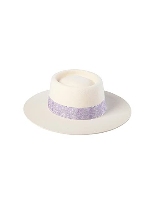 Lack of Color Women's Lolita Wool Boater Hat