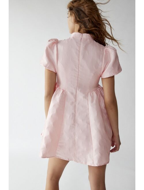 Sister Jane Angelique Jacquard Mini Dress