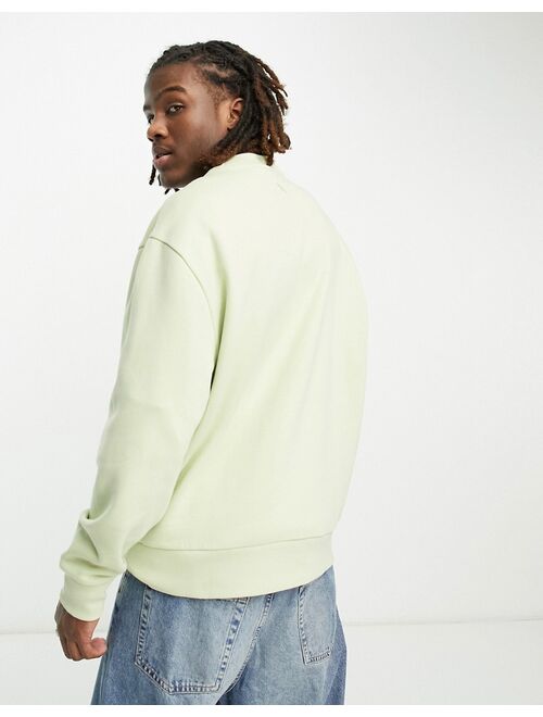 COLLUSION sweatshirt in light green